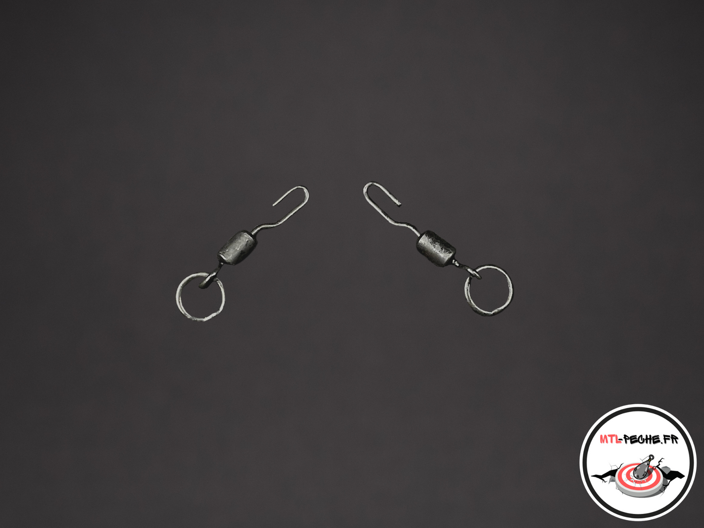 Attache rapide pivotant pour Hameçon, Pêche Carpe, MTL Pêche