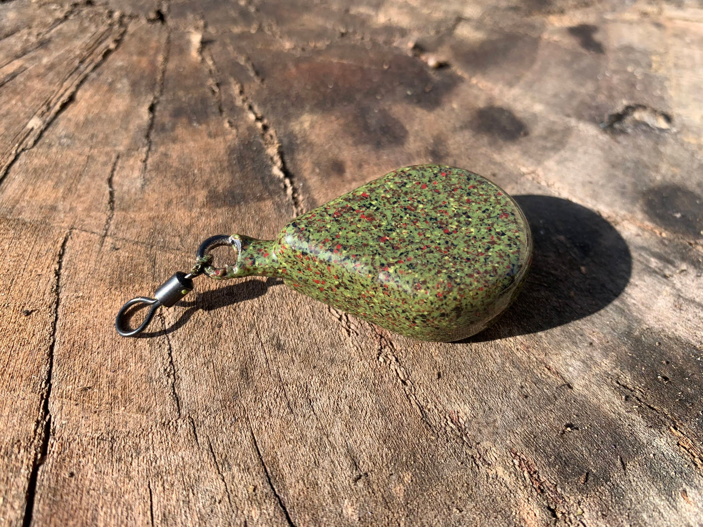 Plomb pêche à la carpe Demi-Poire Vert Camouflage Clair MTL Pêche