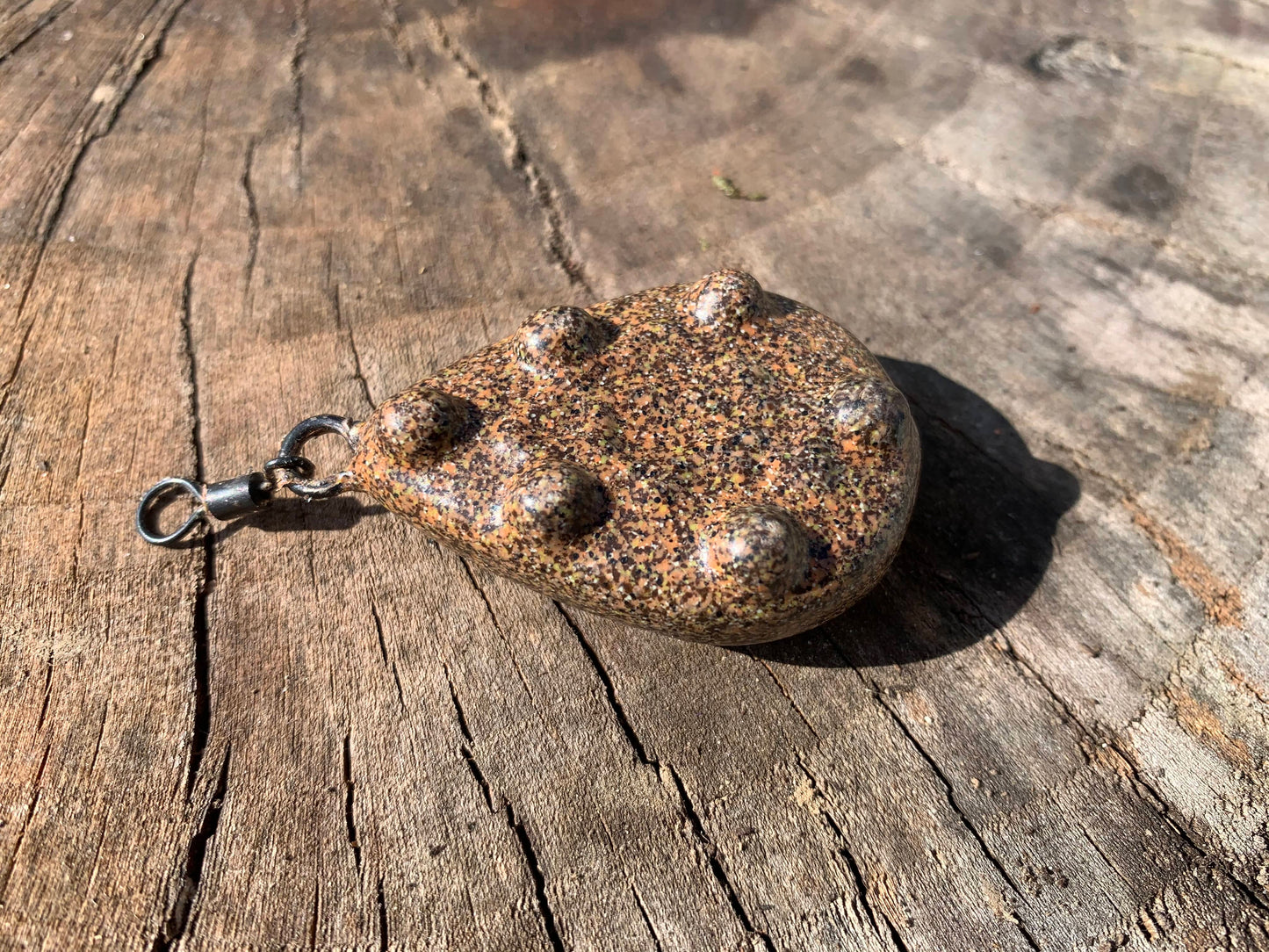 Plomb pêche à la carpe Gripp Motif Carpe Rouille CamouflageMTL Pêche